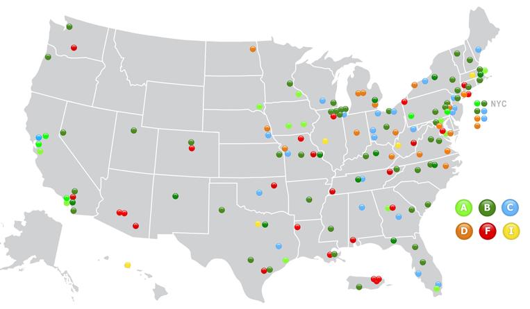 2010 Scorecard Map